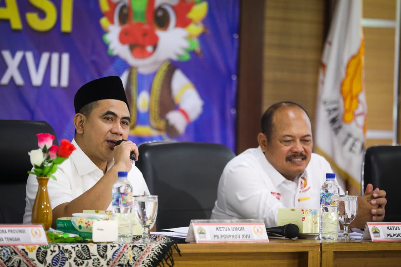 Rapat koordinasi terkait pelaksanaan Porprov 2026