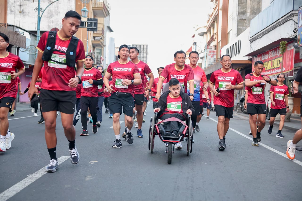 Gubernur Jateng dalam Soekarno Run 2026