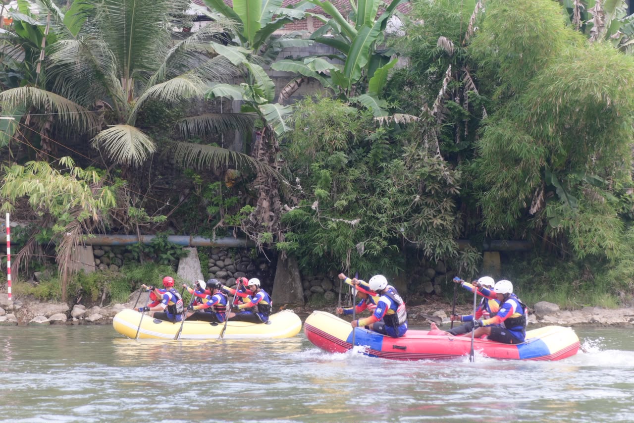 Atlet arung jeram jalani pemusatan latihan