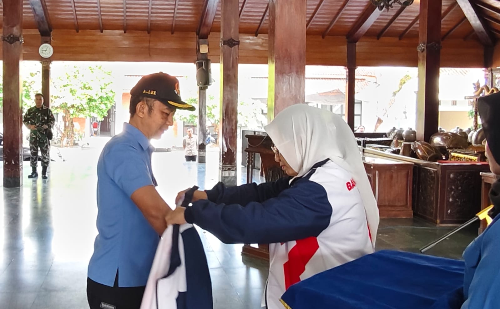 pengukuhan kontingen Banjarnegara