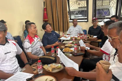 KONI Banjarnegara saat menggelar rapat koordinasi terkait kesiapan keberangkatan menuju Porprov Jateng 2026