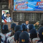 Pelepasan kontingen Kabupaten Banjarnegara menuju Porprov Jateng 2026