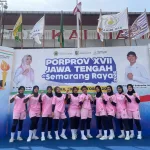 Tim sepak takraw putri Banjarnegara melalju ke semifinal