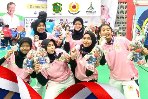 Kontingen Banjarnegara cabang sepak takraw sukses persembahkan medali perak dalam Porprov Jateng 2026