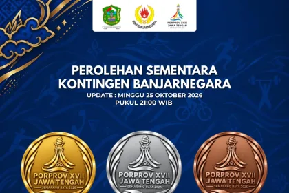 Kontingen Banjarnegara bersaing dalam Porprov Jawa Tengah 2026